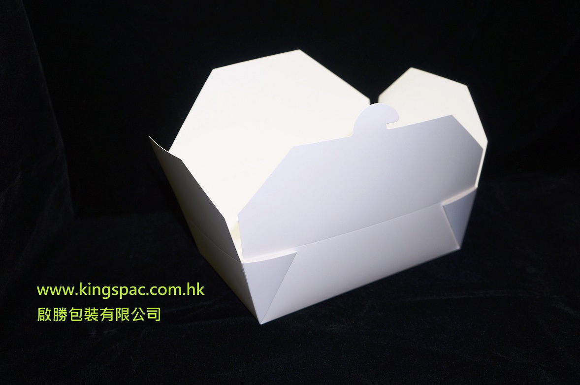 牛皮咭餐盒 (頂扣式 / 美式餐盒)